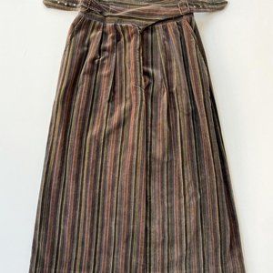 VINTAGE STRIPE SKIRT
